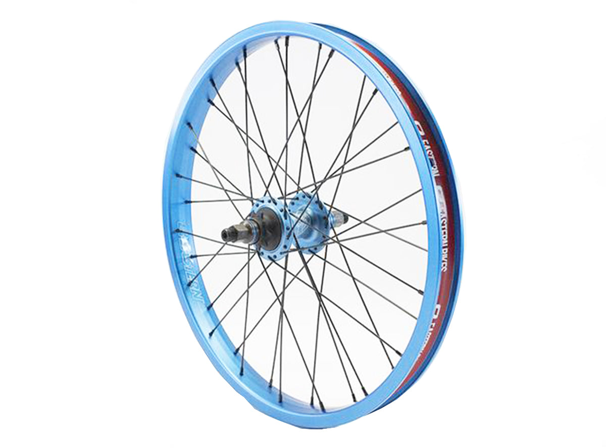 Eastern Buzzip BMX Wheel - Rear - Matt Blue Ano Matt Blue Ano 36h - 9t