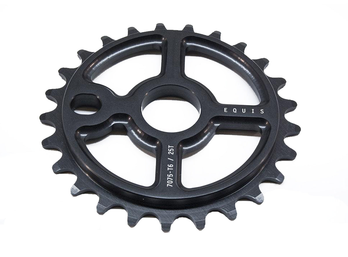 Eastern EquisXX CNC 25t BMX Sprocket - Matt Black Ano Matt Black Ano