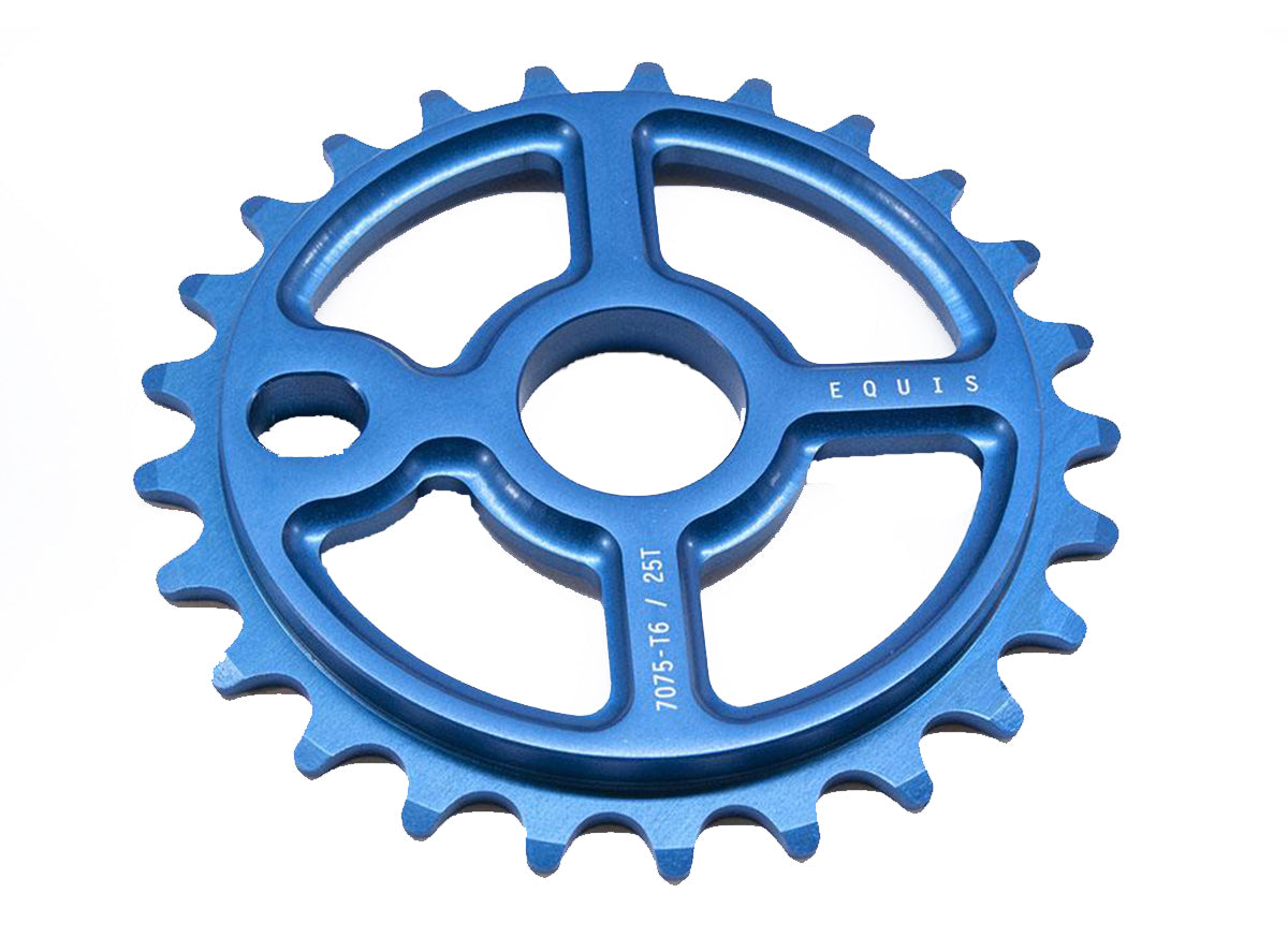 Eastern EquisXX CNC 25t BMX Sprocket - Matt Blue Ano Matt Blue Ano