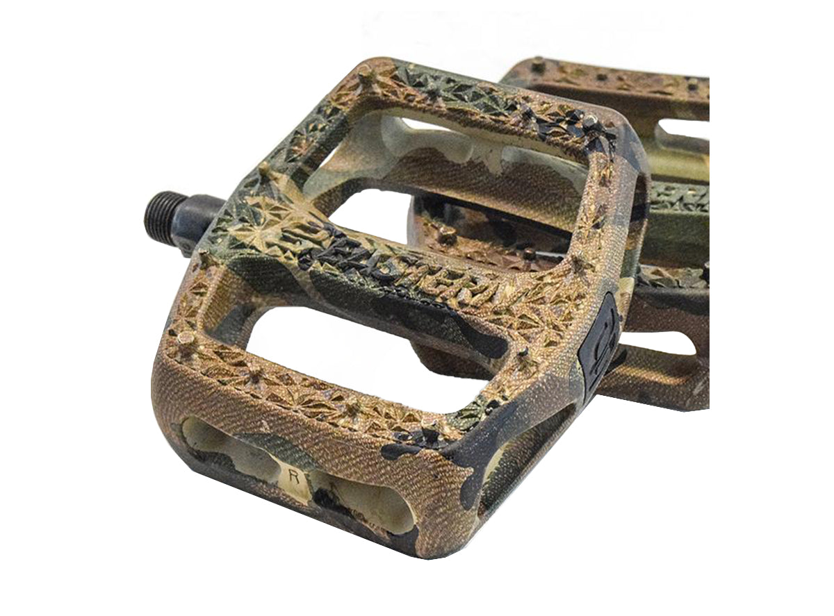 Eastern Facet BMX Pedals - Camo Camo