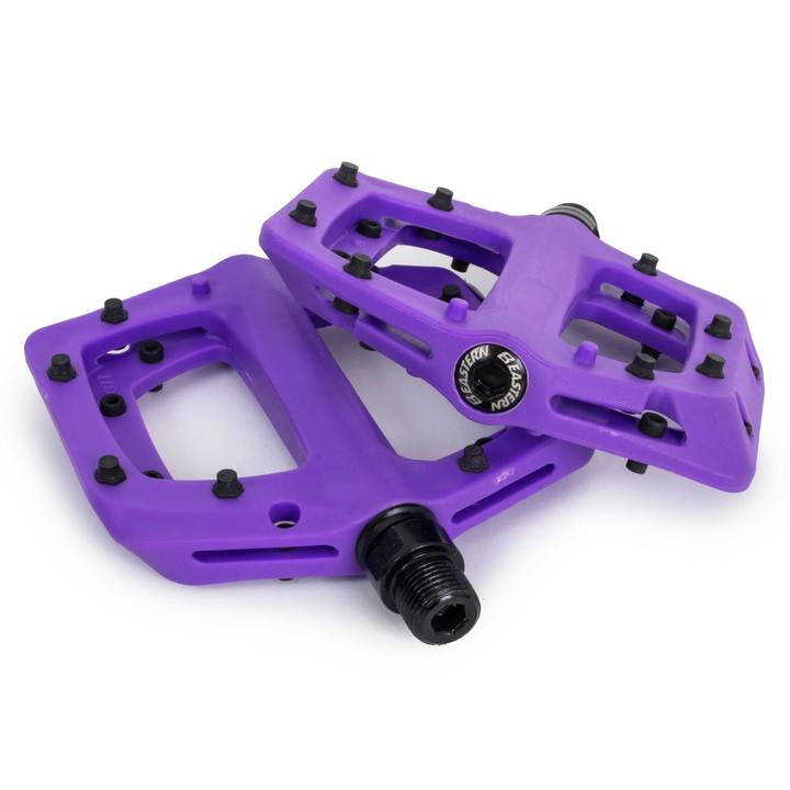 Eastern Linx MTB Flat Pedals Purple – Cambria Bike