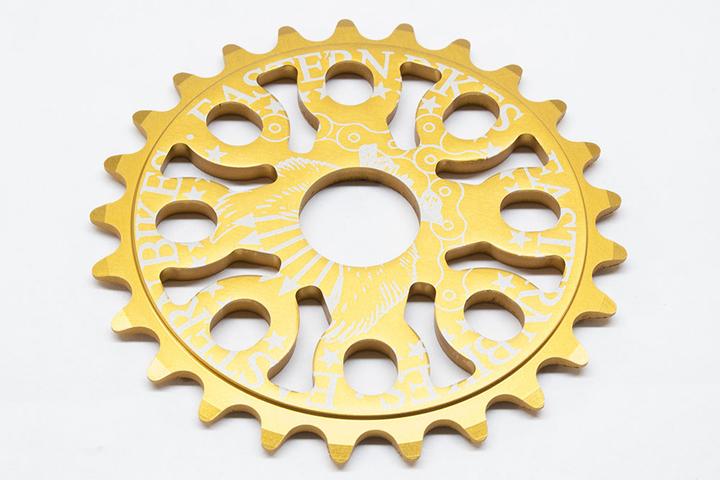 Eastern Medusa 25t BMX Sprocket - Matt Gold Ano – Cambria Bike