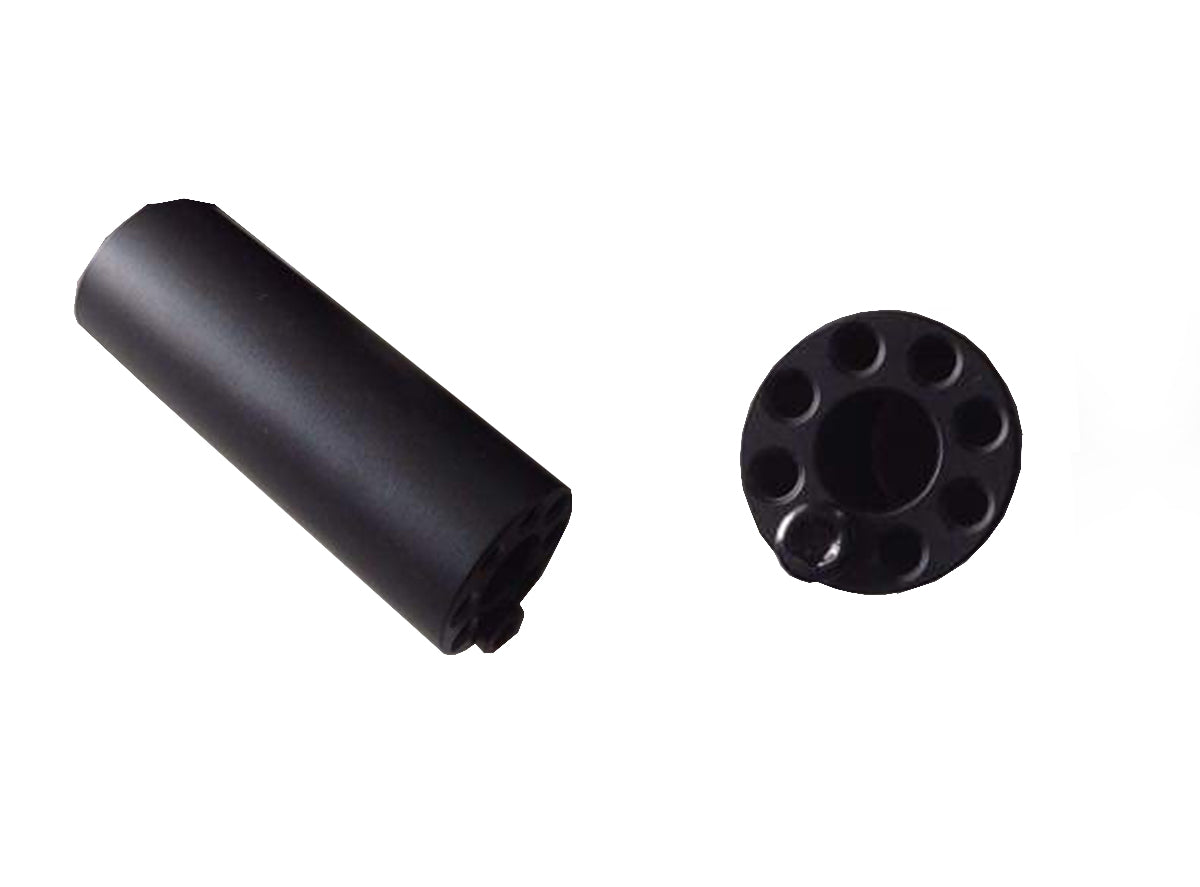 Eastern Slim BMX Pegs - 3/8" - Matt Black Matt Black