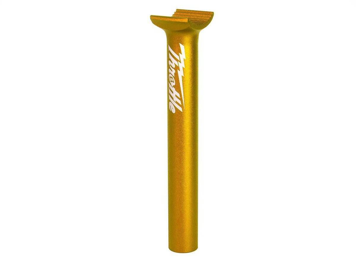 Eastern Throttle Forged Pivotal BMX Seatpost - 200mm - Matt Gold Ano Matt Gold Ano