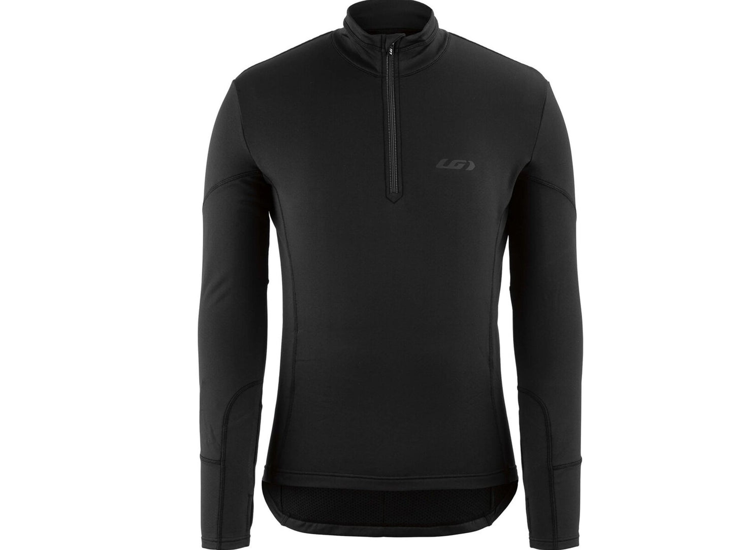 Louis Garneau Edge 2 Long Sleeve Road Jersey - Black Black Small