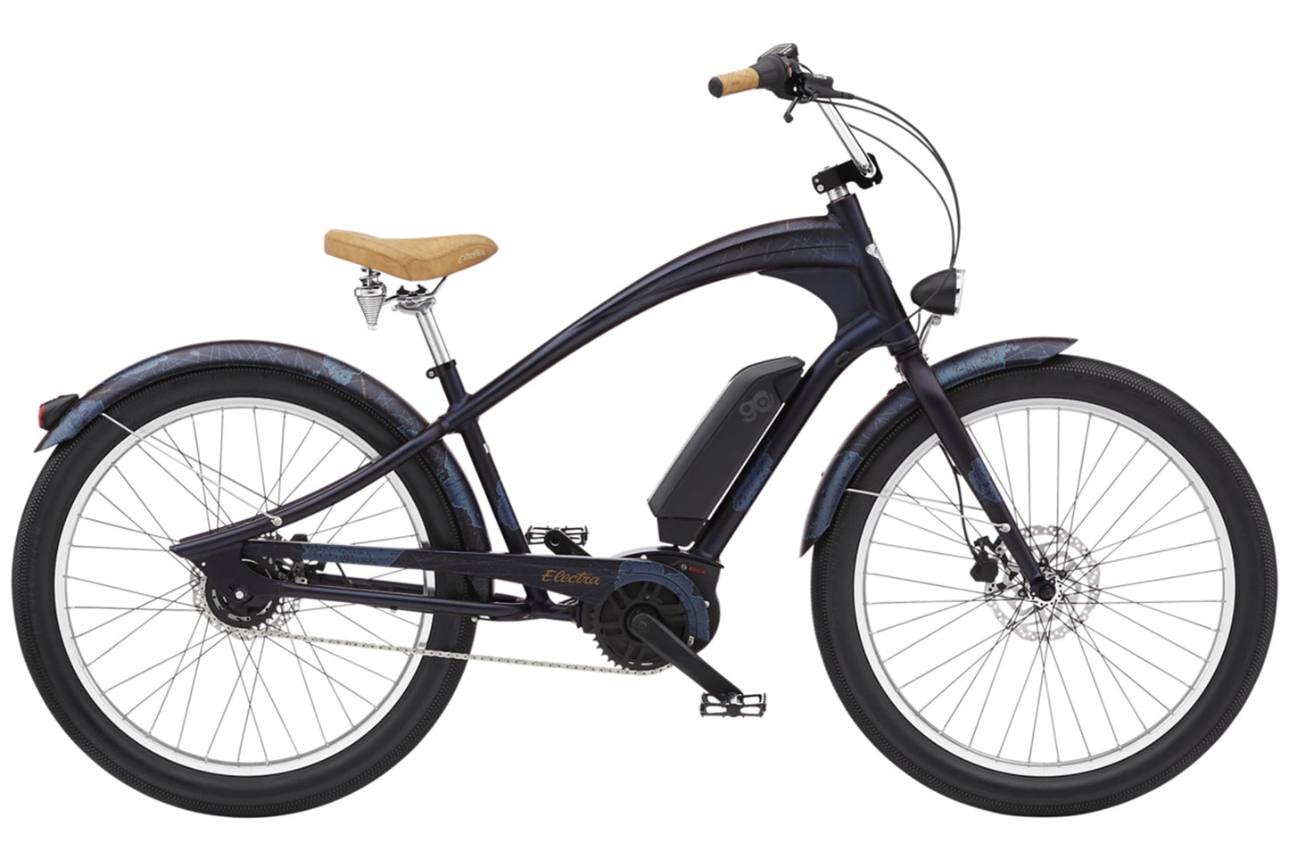 Electra Navigator Go! 5i 26 - Matt Nautilus Blue - 2022 Matt Nautilus Blue 45cm (17.5")