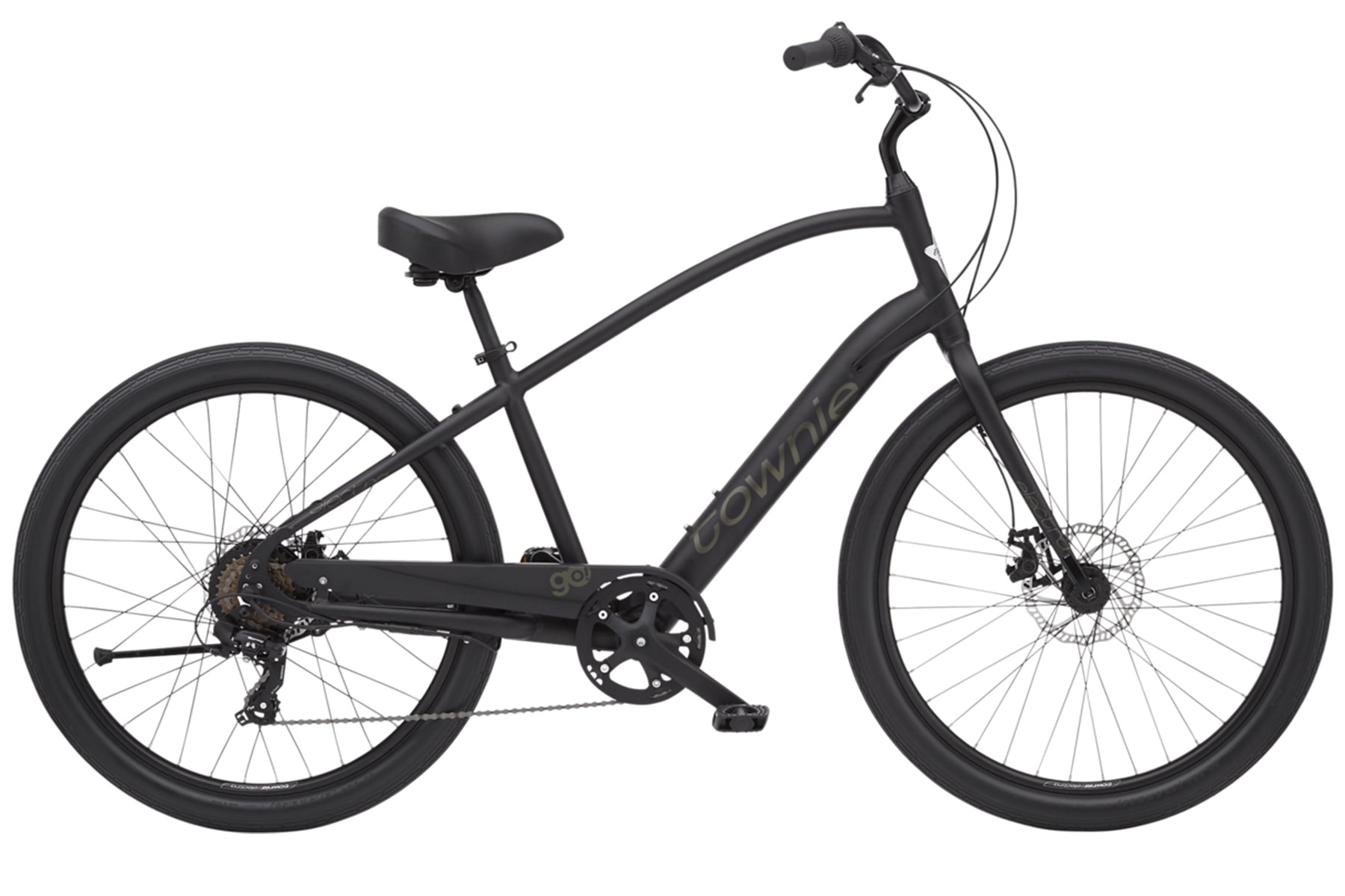 Electra Townie Go! 7D Step-Over Matt Black 2024 – Cambria Bike