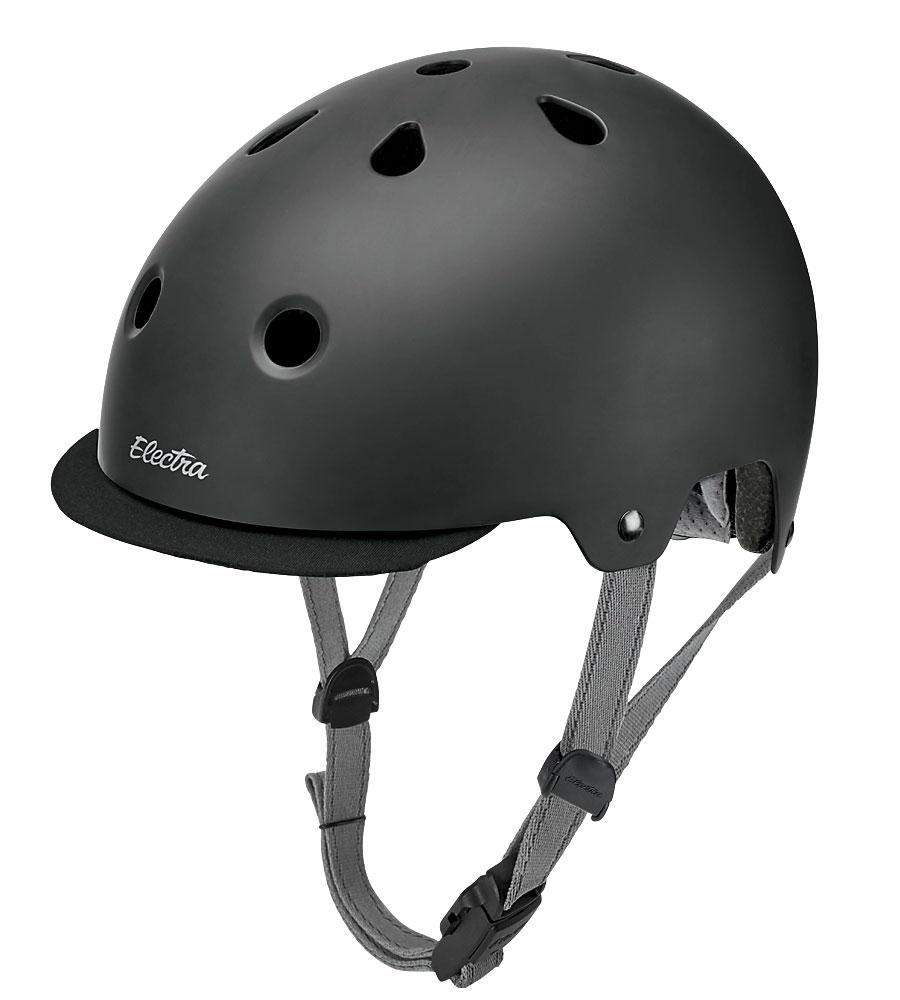 Electra Solid Color Bike Helmet - Matt Black Matt Black Small
