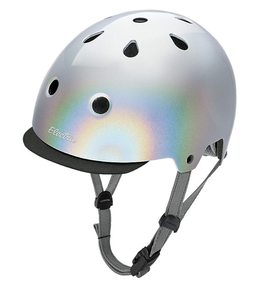 Electra Solid Color Bike Helmet - Holographic Holographic Small