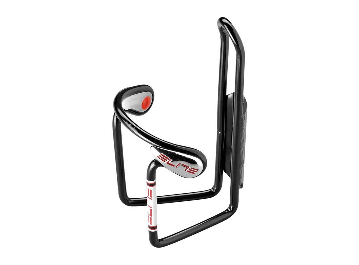 Elite Ciussi Gel Water Bottle Cage - Black Black