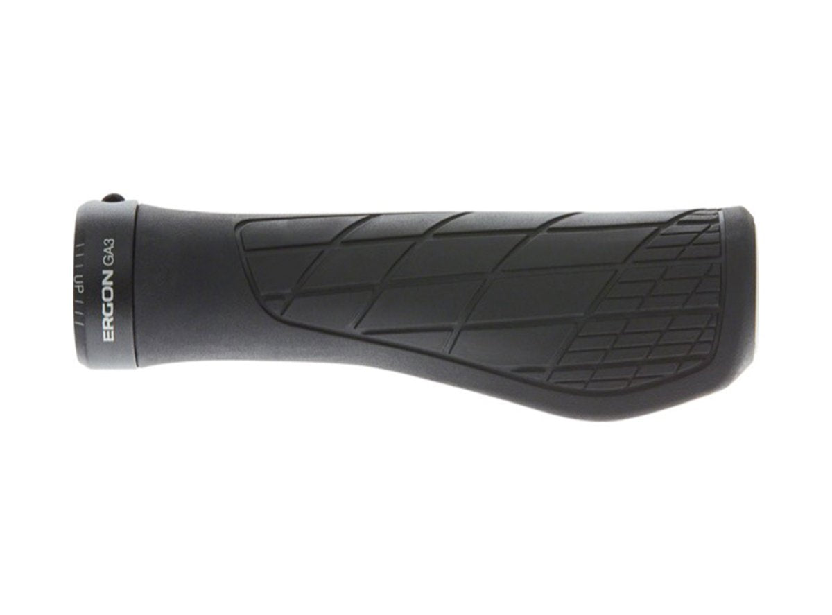Manopole MTB Ergon GA3 Miniwing Lock-On – Gomma Super Morbida Gialla - Foto 2