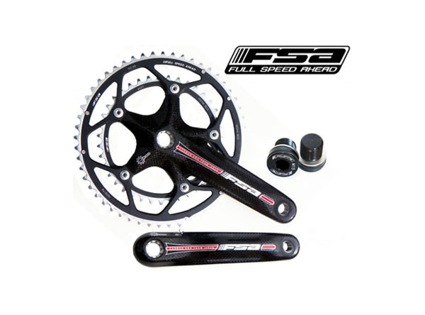 FSA Carbon PRO Team Issue Crankset - Octalink - Cambria Bike