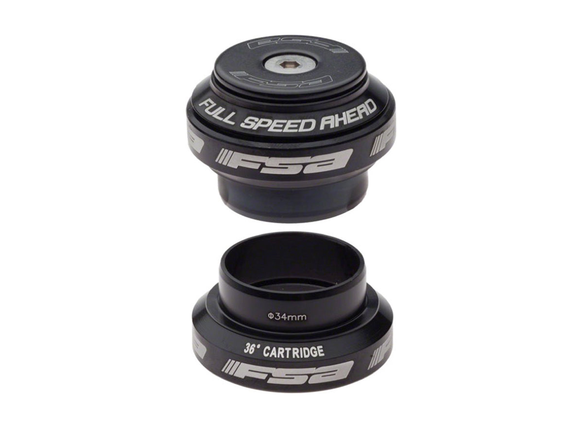 FSA Orbit MX 1.1/8" Threadless Headset - Black Black 1.1/8"