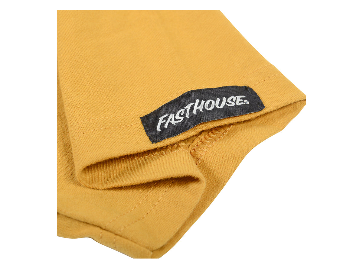 Fasthouse Major Hot Wheels Tee - Youth - Vintage Gold