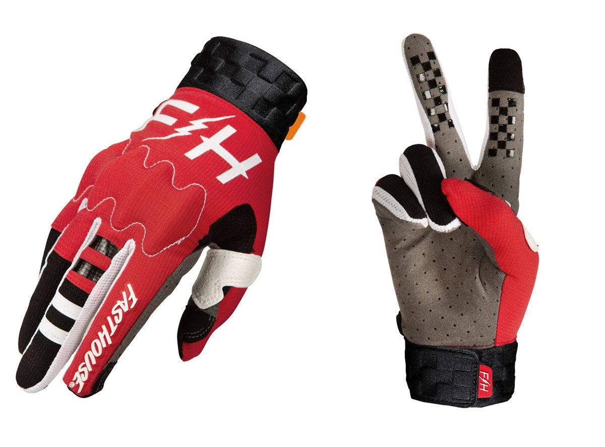 Fasthouse Speed Style Blaster MTB Glove - Red-Black Red - Black Small