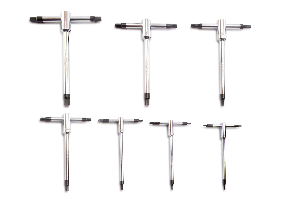 Feedback T-Handle Wrench Silver 2mm Hex