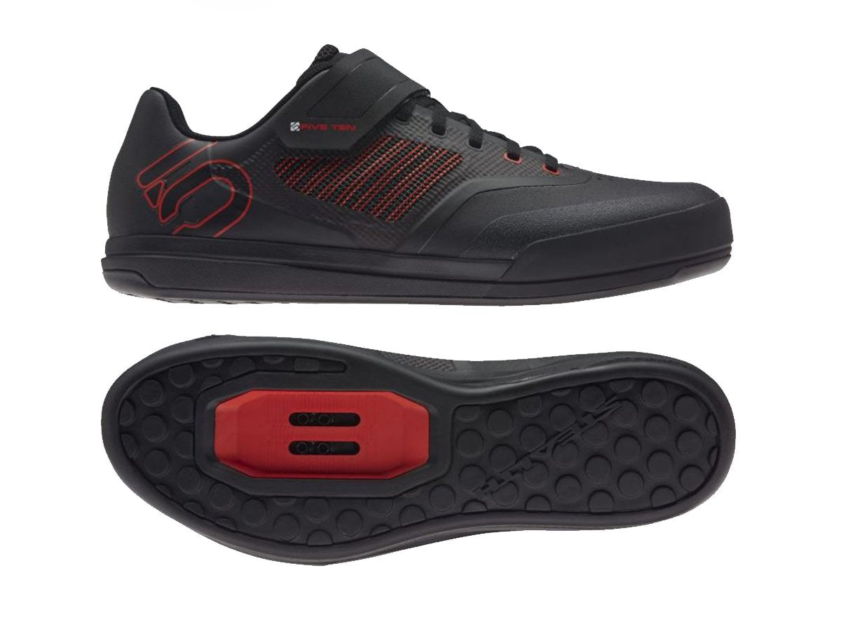 Five Ten Hellcat Pro Clipless MTB Shoe - Red-Core Black-Core Black - 2021 Red - Core Black - Core Black US 9