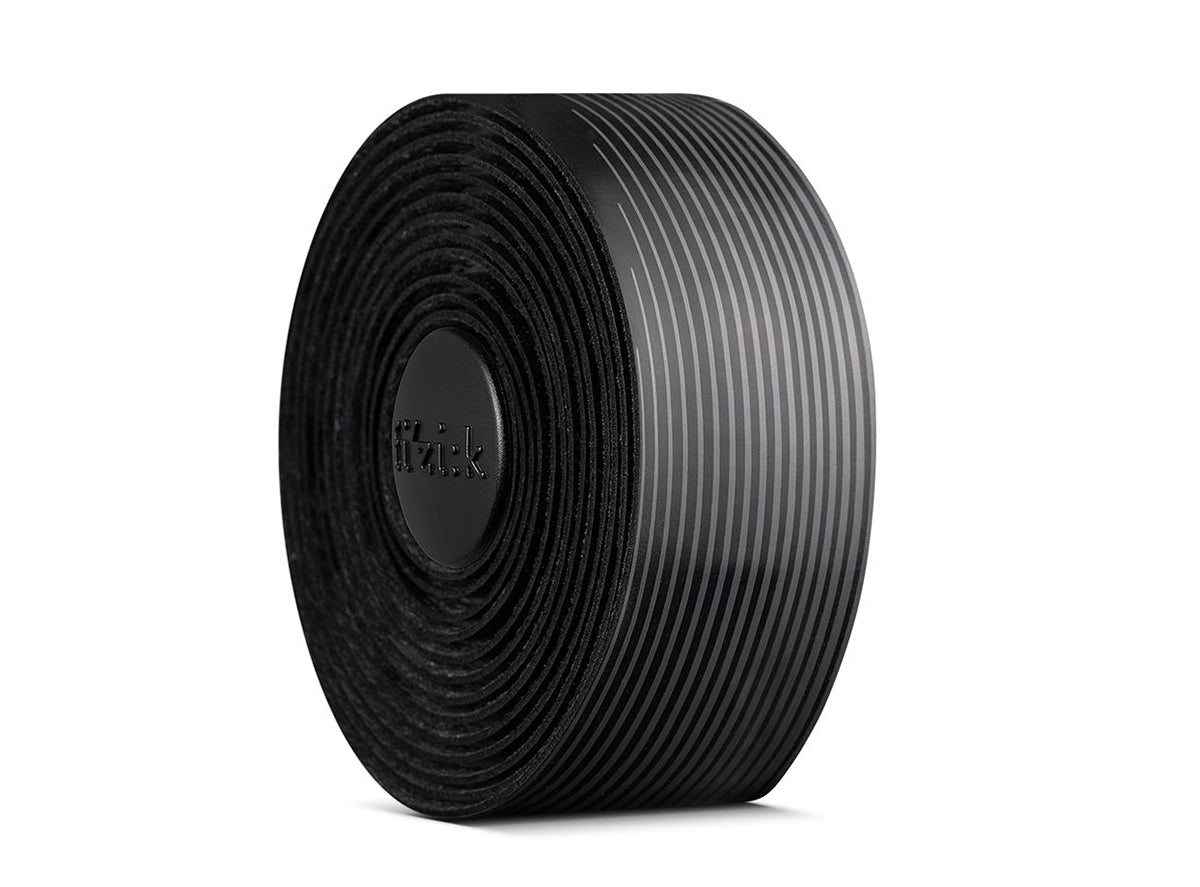 Fizik Vento - Microtex - Tacky - Bar Tape - Black-Gray Black - Gray 2mm