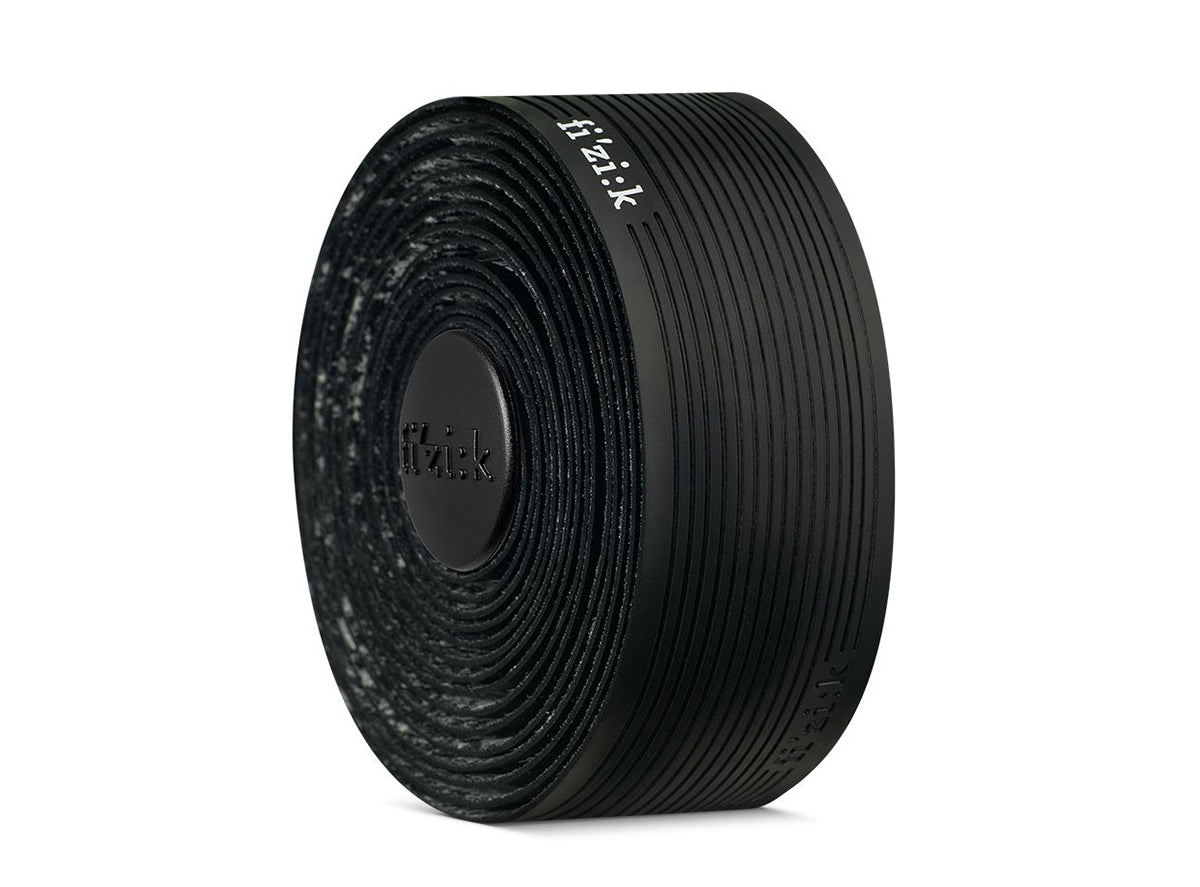Fizik Vento - Microtex - Tacky - Bar Tape - Black Black 2mm