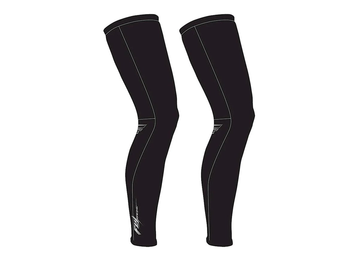 Fly Racing Action Leg Warmer - Black Black Small