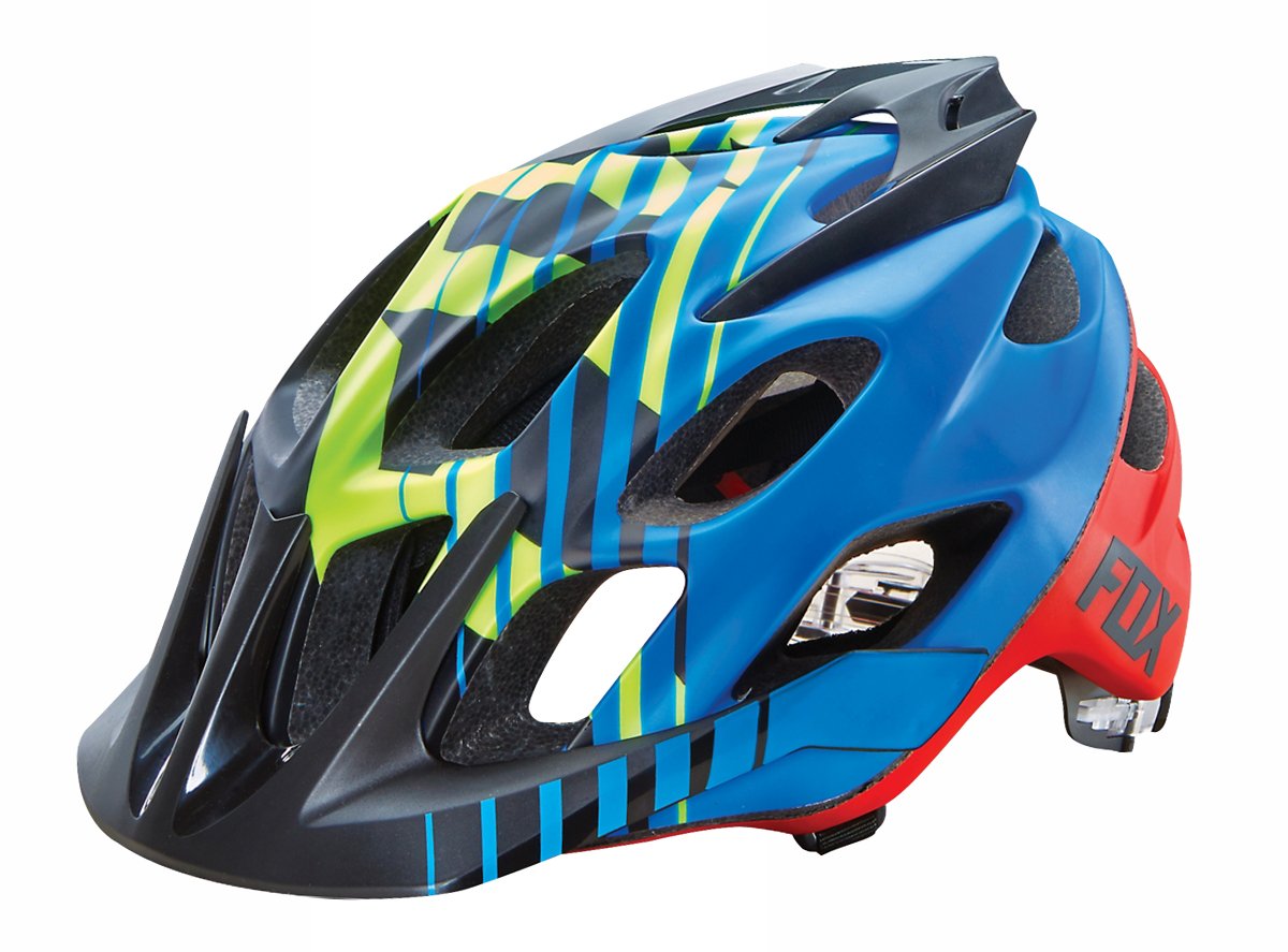 Fox Racing Flux Savant MTB Helmet - Savant - Blue Savant Blue Large/X-Large