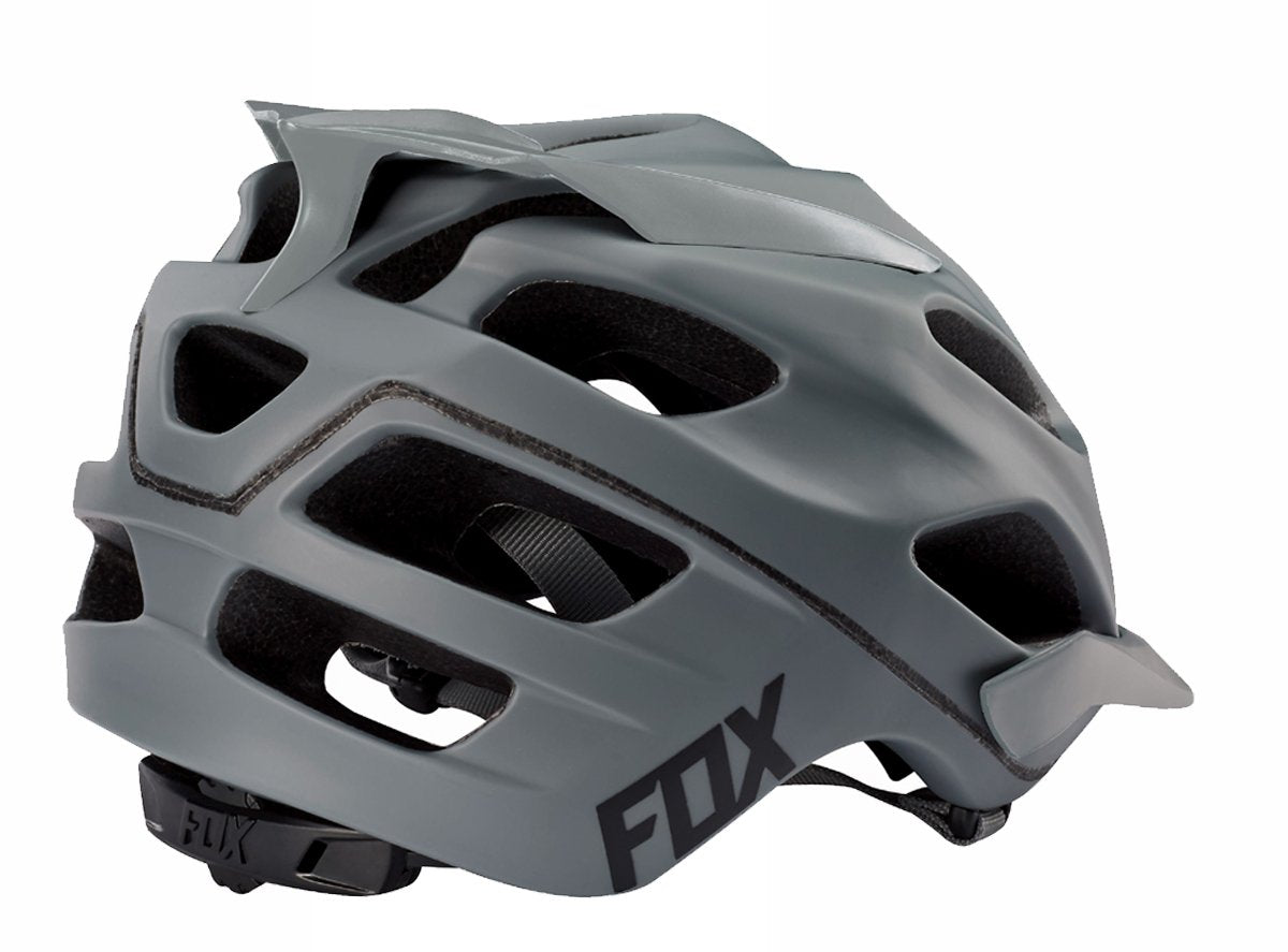 Fox Racing Flux Solids MTB Helmet - Gray
