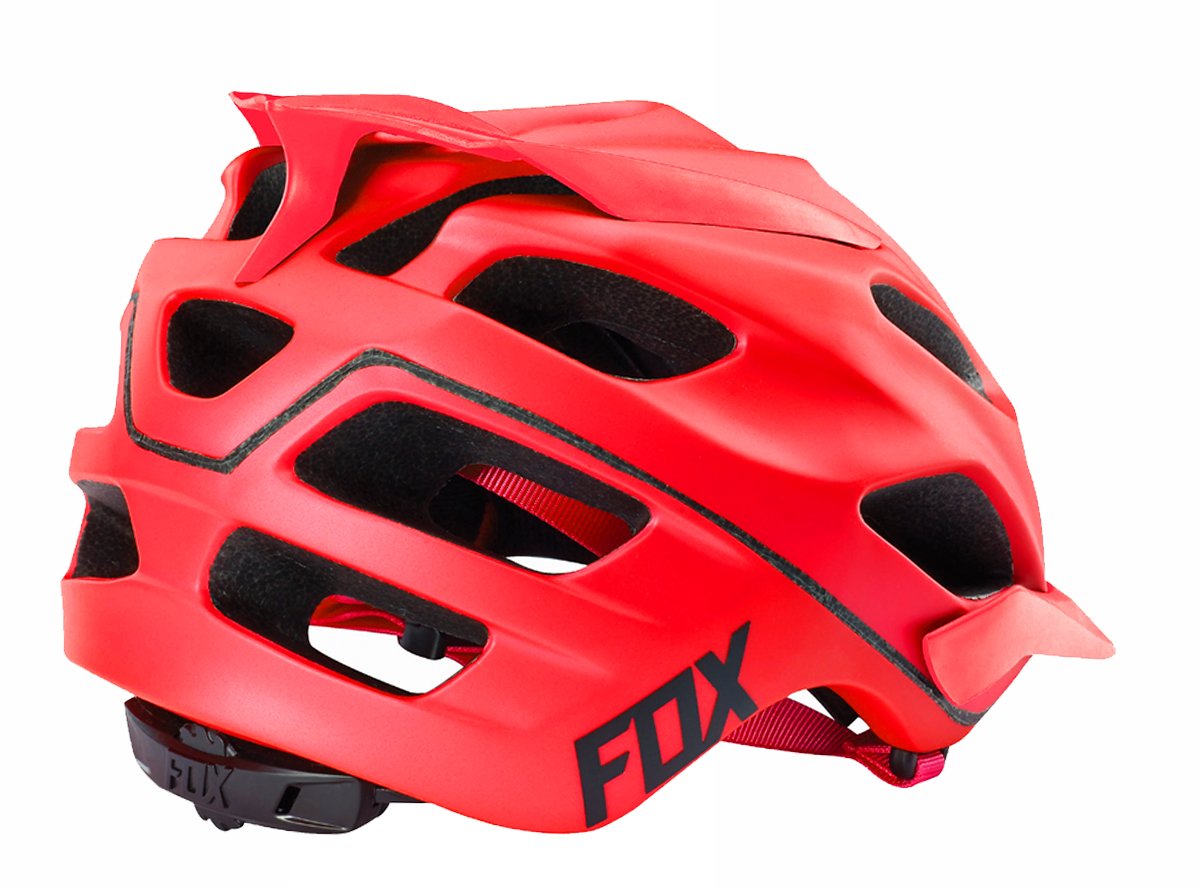 Fox Racing Flux Solids MTB Helmet - Red