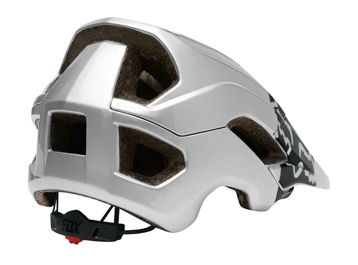 Fox Racing Metah Thresh MTB Helmet - Silver-Black - 2017