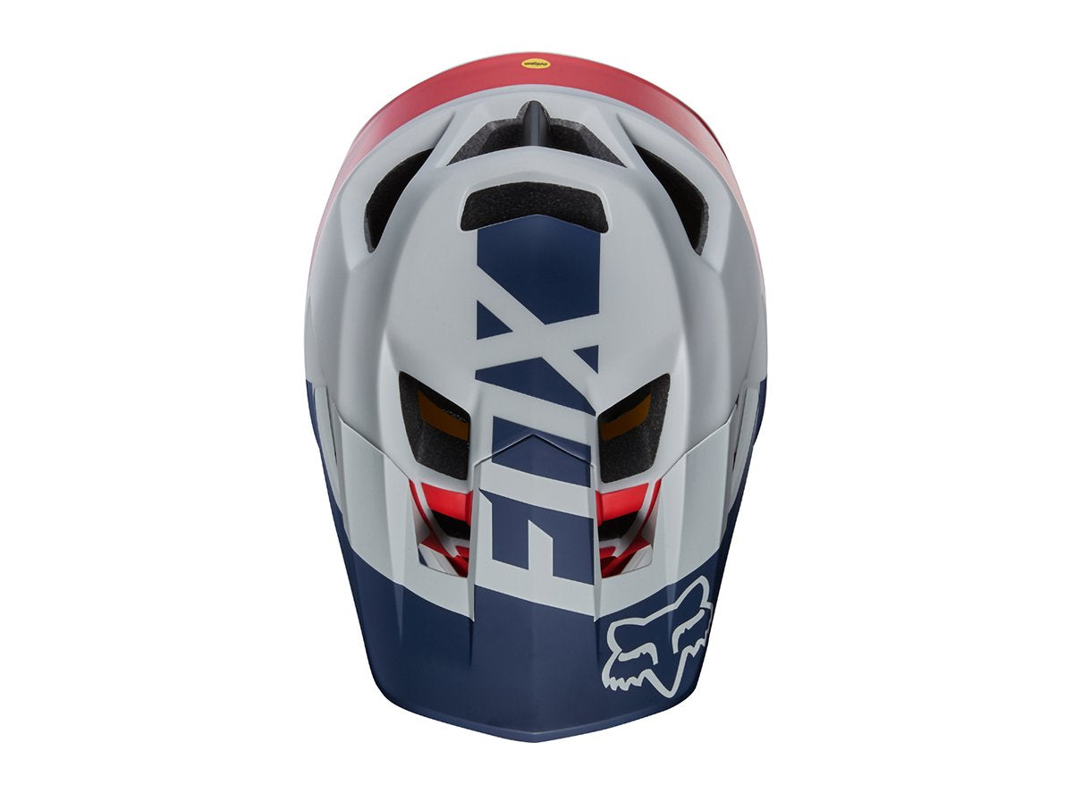 Fox Racing Proframe Drafter Full Face Helmet - Cool Gray - 2018