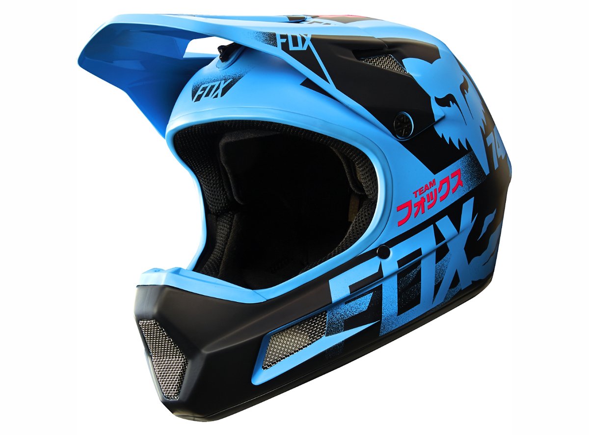 Fox Racing Rampage Comp Full Face Helmet - Union - Blue Blue Large