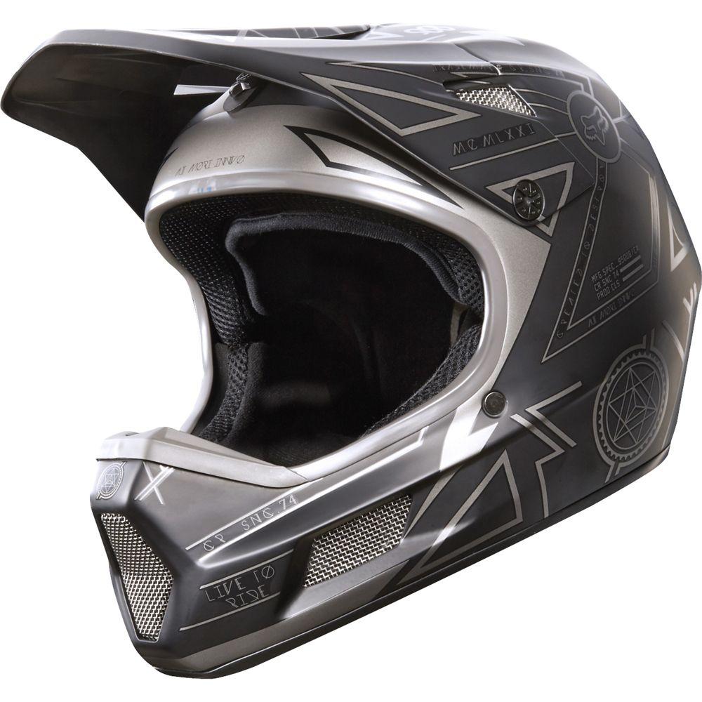 Fox Racing Rampage Comp Full Face Helmet - Priori - Black Priori Black Small