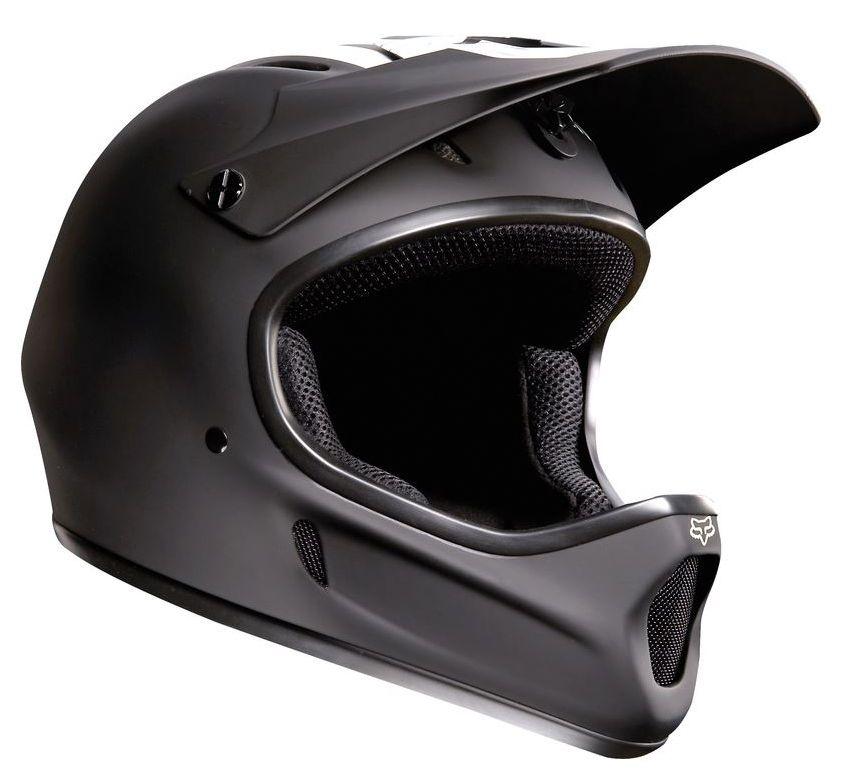Fox Racing Rampage Full Face Helmet - Matt Black Matt Black Small
