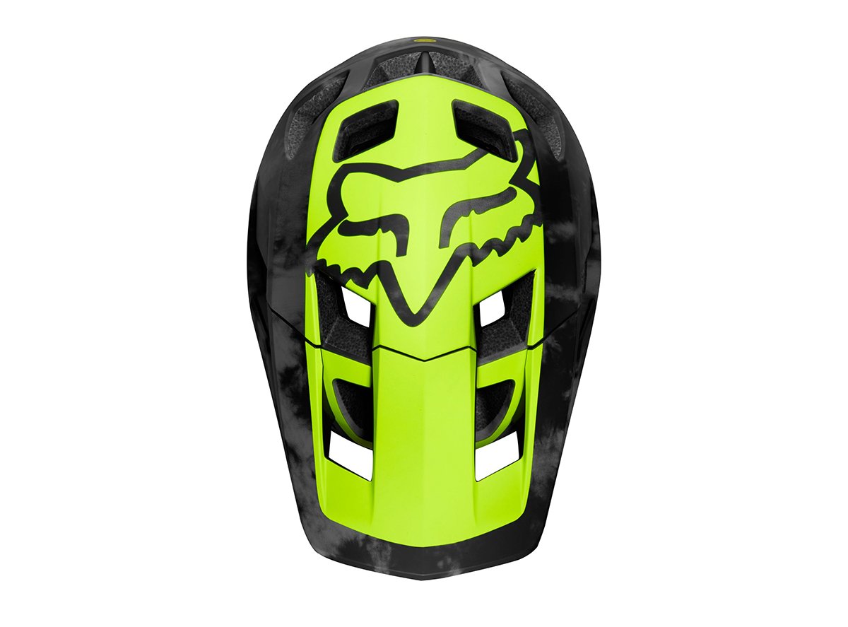 Fox Racing Dropframe Pro MTB Helmet - ELV - Day Glo Yellow - 2020