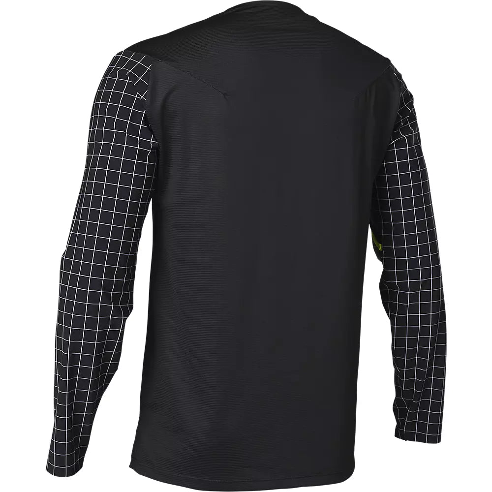 Fox Racing Flexair Long Sleeve MTB Jersey - Celz - Black