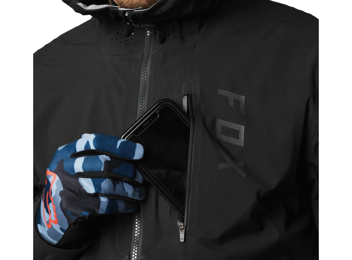 Fox Racing Flexair Neoshell® Water Cycling Jacket - Black