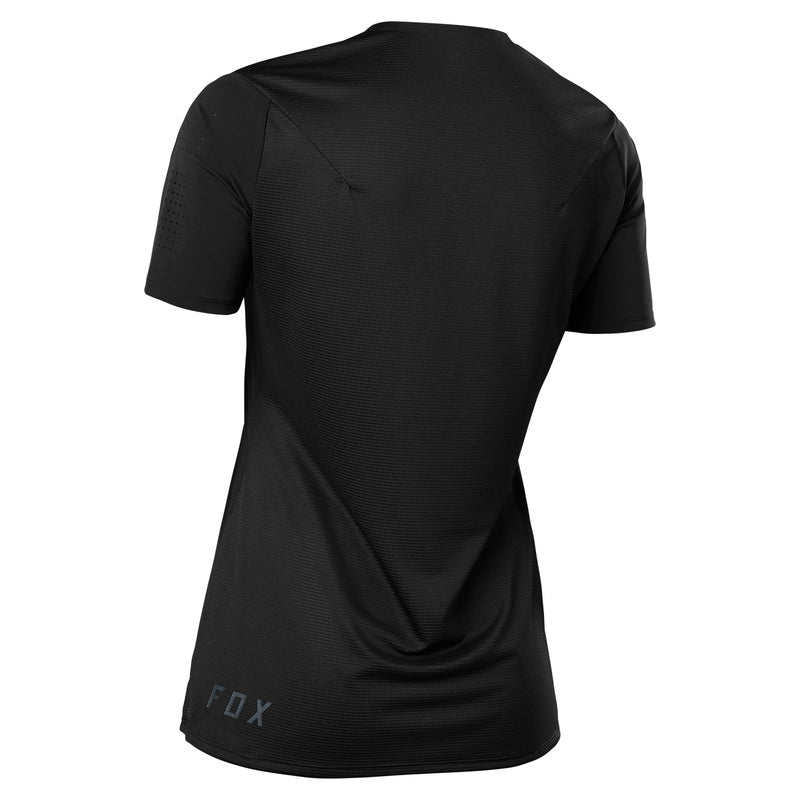 Fox Racing Flexair Short Sleeve MTB Jersey - Womens - Black - 2023