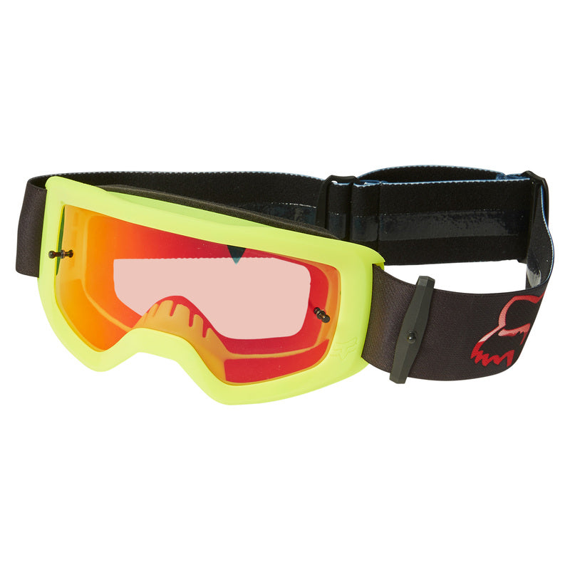 Fox Racing Main Venz Goggle Spark Youth Flo Red – Cambria Bike