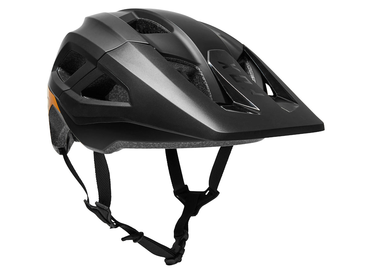 mtb-helme 2021 Fox Racing Mainframe MIPS MTB Helmet - Black-Gold