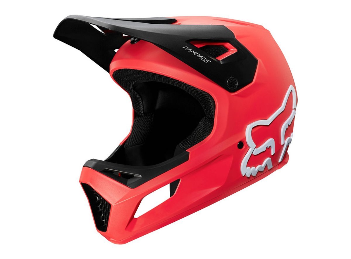 Fox Racing Rampage Full Face Helmet - Youth - Bright Red - 2020 Bright Red Small