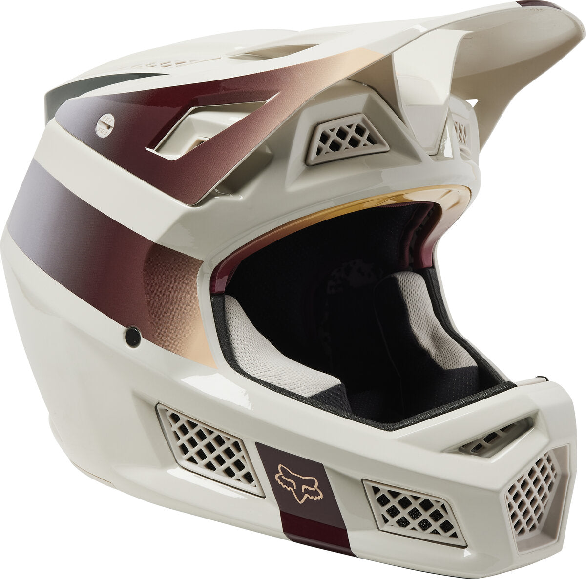 all white fox dirt bike helmet Fox Racing Rampage Pro Carbon MIPS Full Face Helmet - Glnt