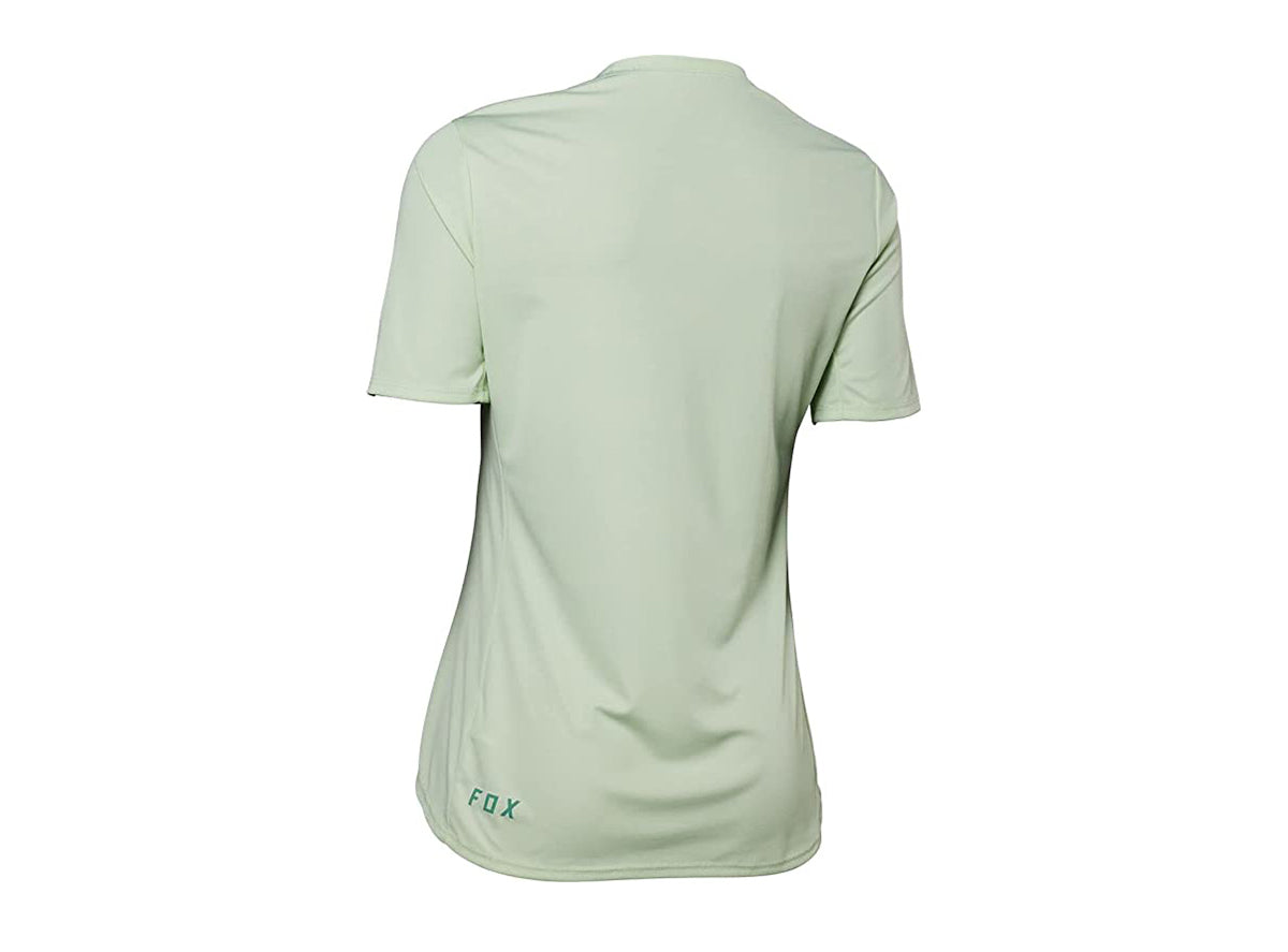 Fox Racing Ranger Foxhead Short Sleeve MTB Jersey - Womens - Acid Green