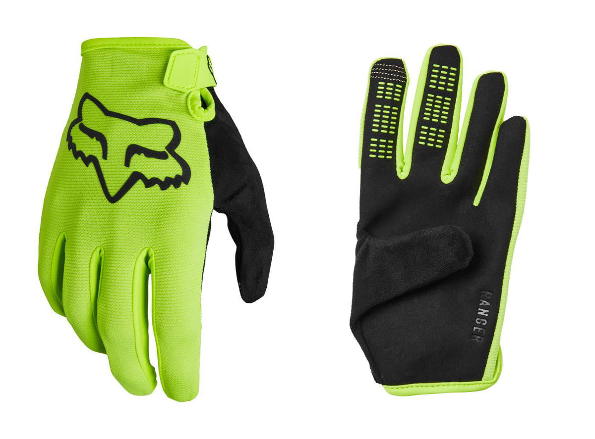 Fox Racing Ranger MTB Glove - Youth - Fluorescent Yellow - 2021 Fluorescent Yellow Small