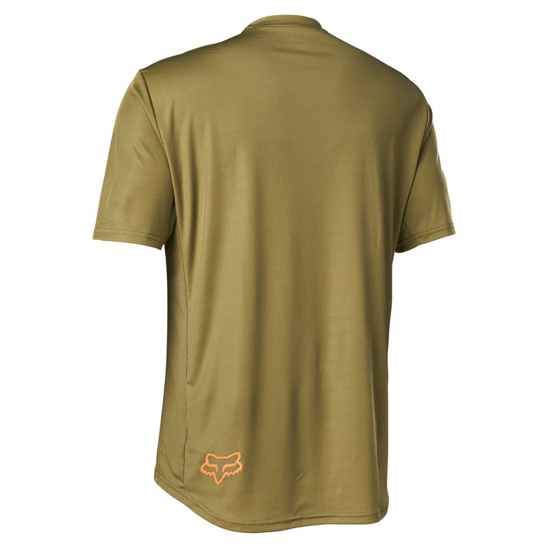 Fox Racing Ranger Moth Short Sleeve MTB Jersey - Bark