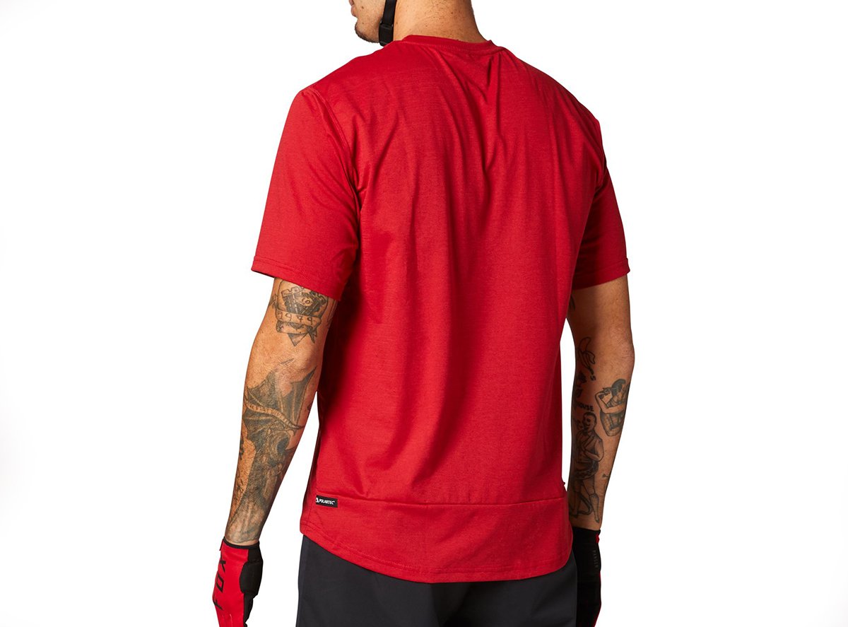 Fox Racing Ranger Power Dry Short Sleeve MTB Jersey - Chili
