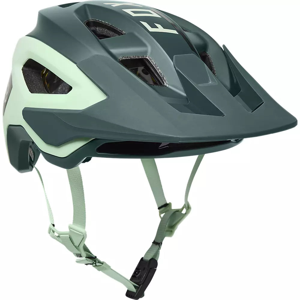 Fox Racing Speedframe Pro Blocked Helmet Sea Foam Small