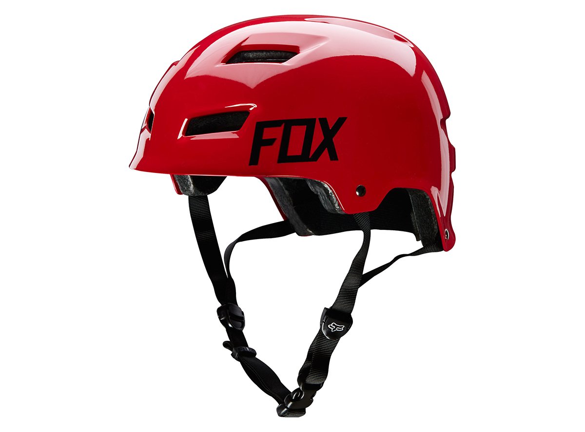 Fox Racing Transition Hard Shell Helmet - Red Red Medium