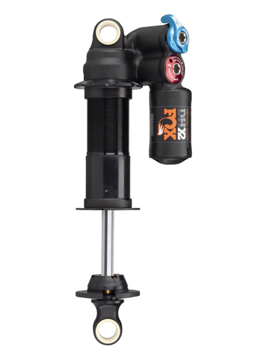 Fox Suspension DHX2 Factory 2 Pos Adj - Metric - Orange Logo - 2022 Black - Orange Logo 210mm 50mm - Travel
