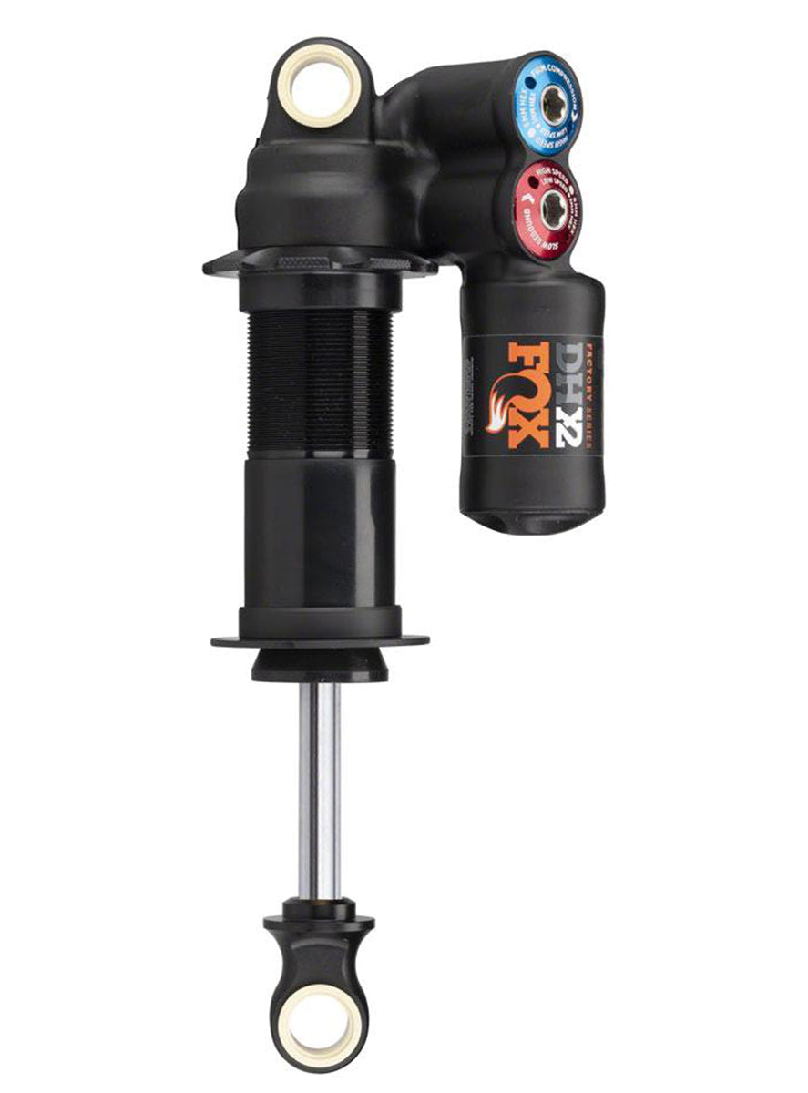 Fox Suspension DHX2 Factory CR - Imperial - Orange Logo - 2022 Black - Orange Logo 10.5" 3.5" - Travel