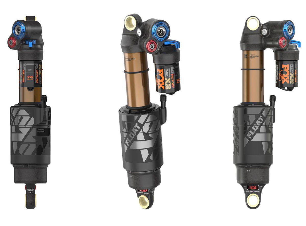 Fox Suspension Float X2 2 Pos Adj - 2021 Orange - Neutral Logo 7.875" - 200mm - Kashima Finish 2.00 in/51mm - Travel