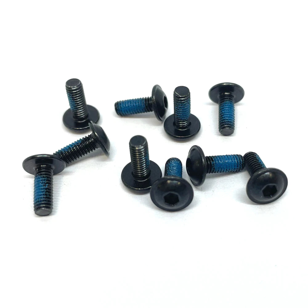 Fox Suspension Mud Guard Fasteners - 36/38 - 2021 Black 10 Pack